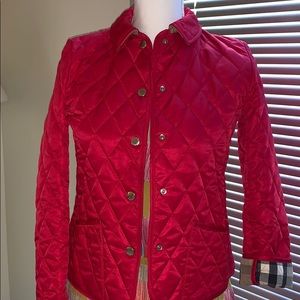 Burberry quilted coat